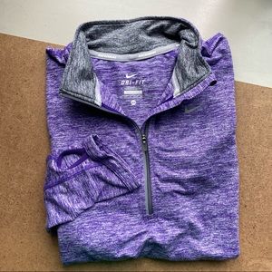 Nike DriFit Long Sleeve Half-Zip